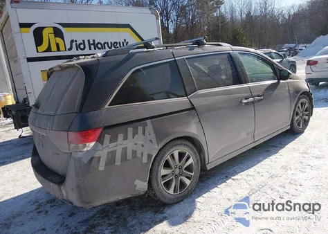 2014 Honda Odyssey Touring/Touring Elite из США, поврежденный, VIN 5FNRL5H90EB061761